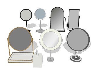 桌面化妆镜 梳妆镜