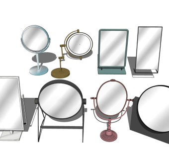 桌面化妆镜 装饰镜