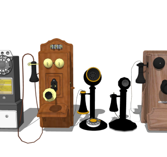 公共电话 听筒传音筒