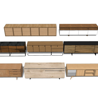 实木电视装饰柜