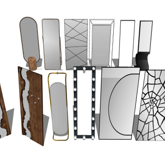 落地全身镜 装饰镜