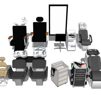 理发座椅 美发店器材