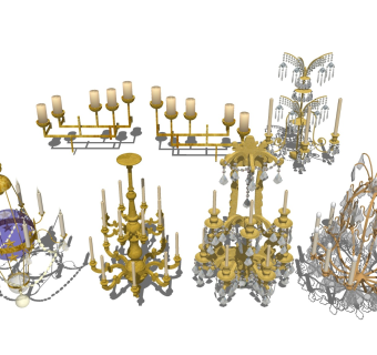 欧式宫廷水晶吊灯