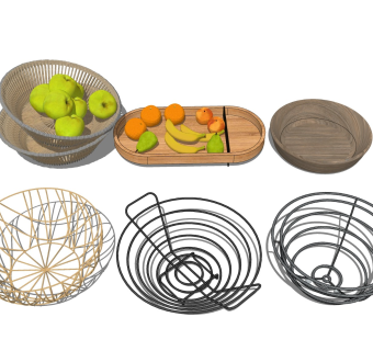 水果蔬菜盘 铁架置物篮