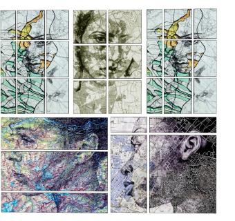 抽象艺术线条挂画