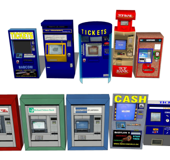 自动取钱机 ATM机