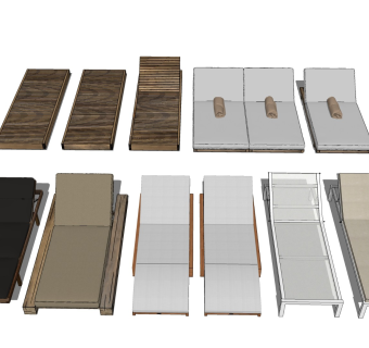 沙滩椅 户外躺椅