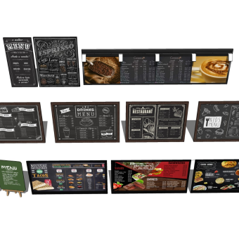 菜单黑板 手绘板