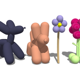 手捏气球 卡通气球