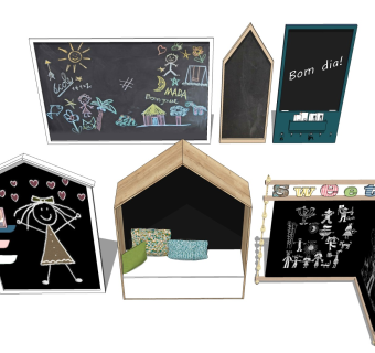 儿童画板 黑板写字板