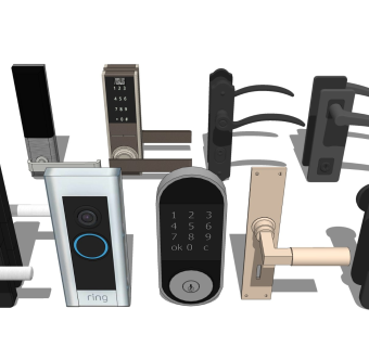 智能密码指纹锁