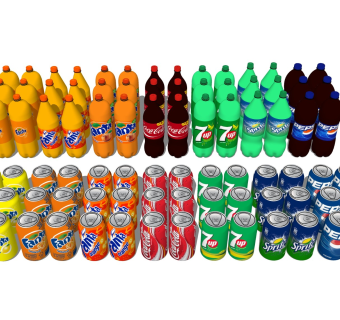 可乐雪碧 碳酸饮料