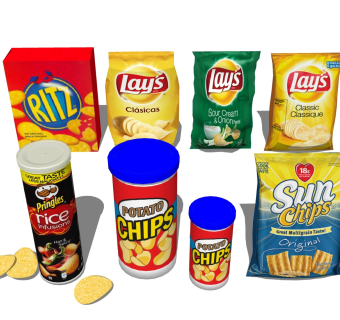薯片零食