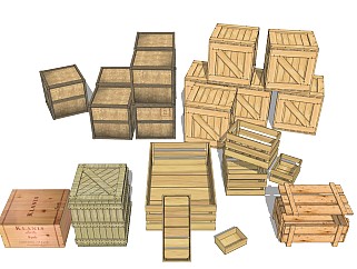 木箱 木盒