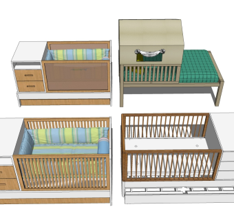 婴儿床 儿童摇篮