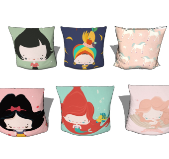 卡通抱枕 儿童枕头