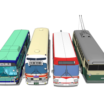 旅游班车 公交车