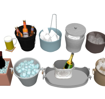 冰块冰桶 酒桶冰酒