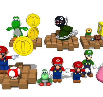 超级马里奥 儿童玩具