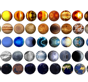 太空星球 轨道行星