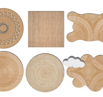 编织地毯 竹编毯子