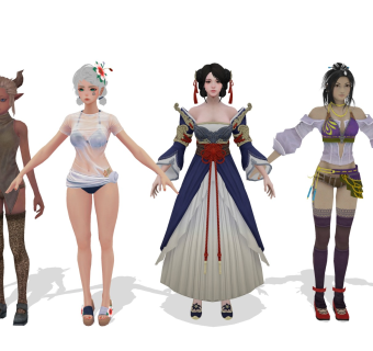 建模人物 游戏角色