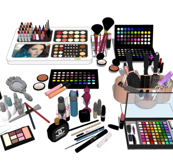 化妆品组合 美妆口红