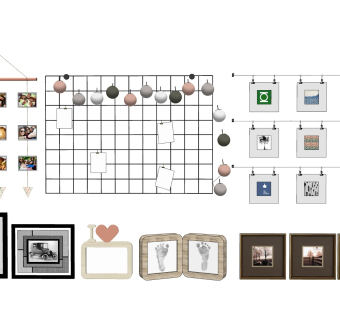 相框 照片墙