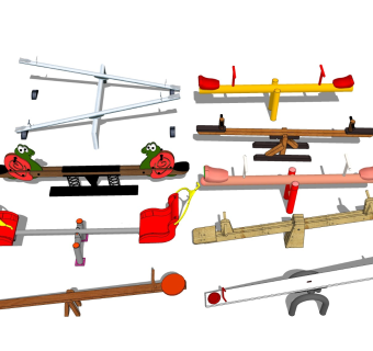 儿童跷跷板 游乐器材
