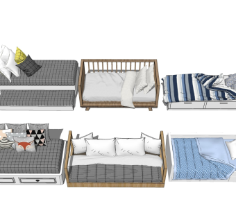 单人沙发儿童床