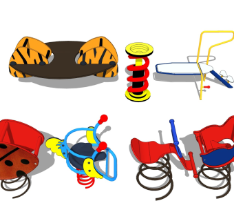 弹簧儿童椅 户外椅