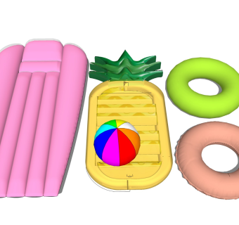 充气垫 游泳圈