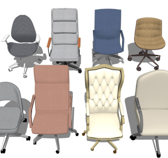 滑轮办公椅 滚轮工作椅