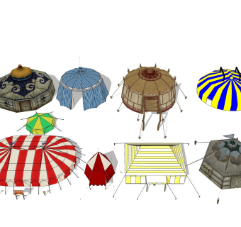 帐篷露营 野餐蒙古包