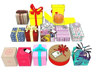 节日礼物 礼物包装盒