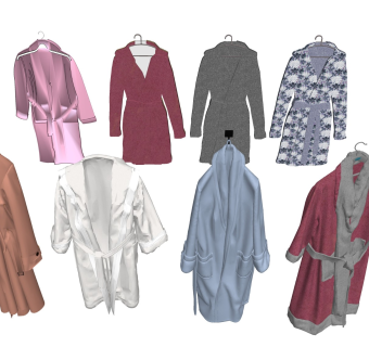 浴袍 睡衣