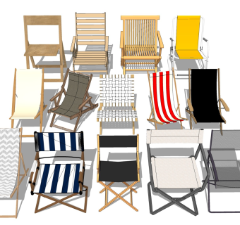 折叠木椅 收缩凳