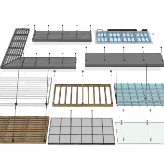 遮雨遮阳棚 户外玻璃棚