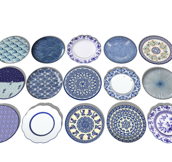 青花瓷盘子 陶瓷碟子