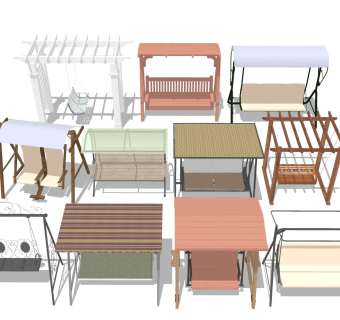 户外秋千 摇椅吊椅