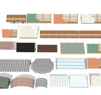 遮雨遮阳棚 玻璃棚屋檐