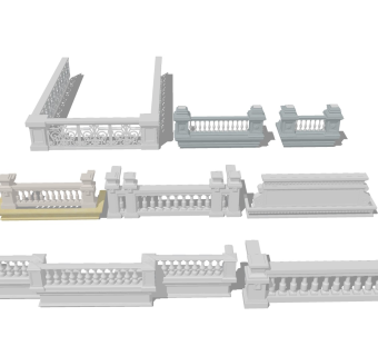欧式护栏 栏杆围栏