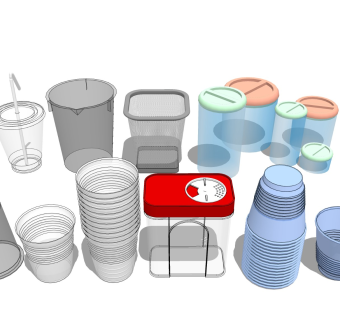 塑料水杯 一次性杯子