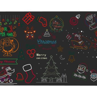 圣诞霓虹灯 酒吧装饰灯