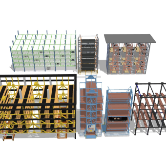 立体多次停车场
