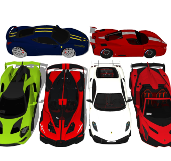 赛车跑车 汽车轿车