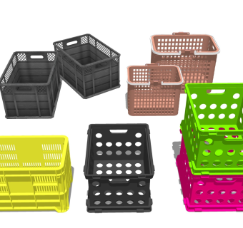 塑料筐 收纳篮