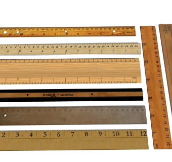 木制直尺 量尺文具