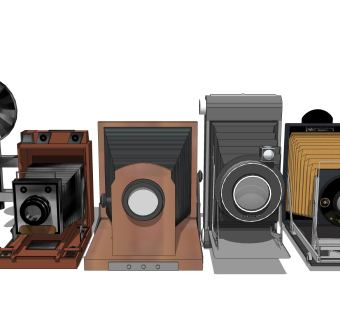 老式照相机 复古摄影机