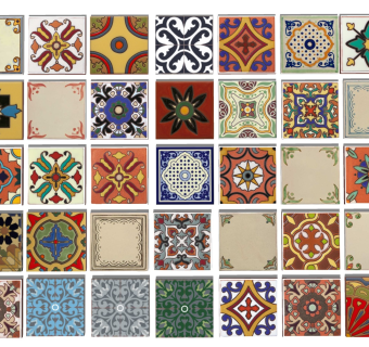 拼花地砖 花纹墙砖